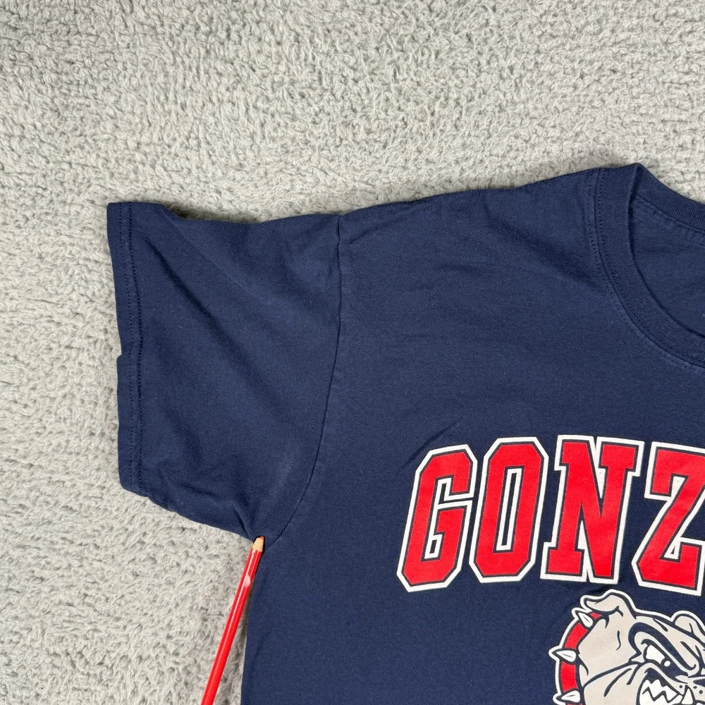 Gonzaga University Bulldogs T-Shirt Size Large Blue College Fanatics - Picture 4 of 7